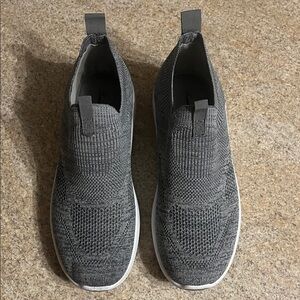 Tommy Bahama Charcoal Knit Slip-On Sneakers